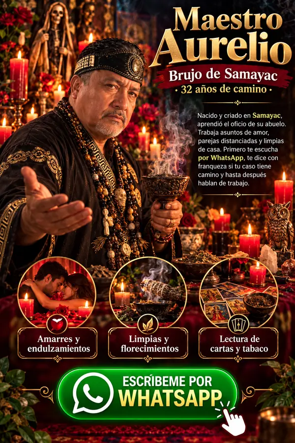 Maestro Aurelio, brujo de samayac en Samayac, Suchitepéquez
